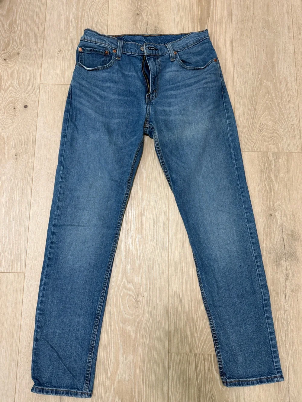 Levi's Men's Denim Jeans - Medium Blue Straight
